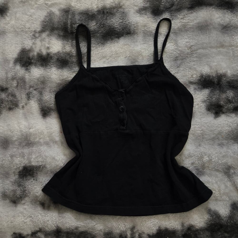 Brandy Melville One Size Rib Fitted Short Sleeve Tee Soft Stretch Casual Basic
